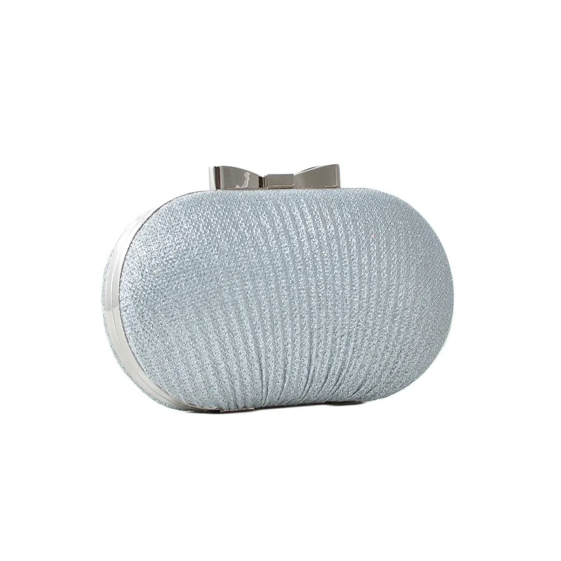 Серебристая вечерняя сумка женские сумки свадебные блестящие сумочки клатчи с