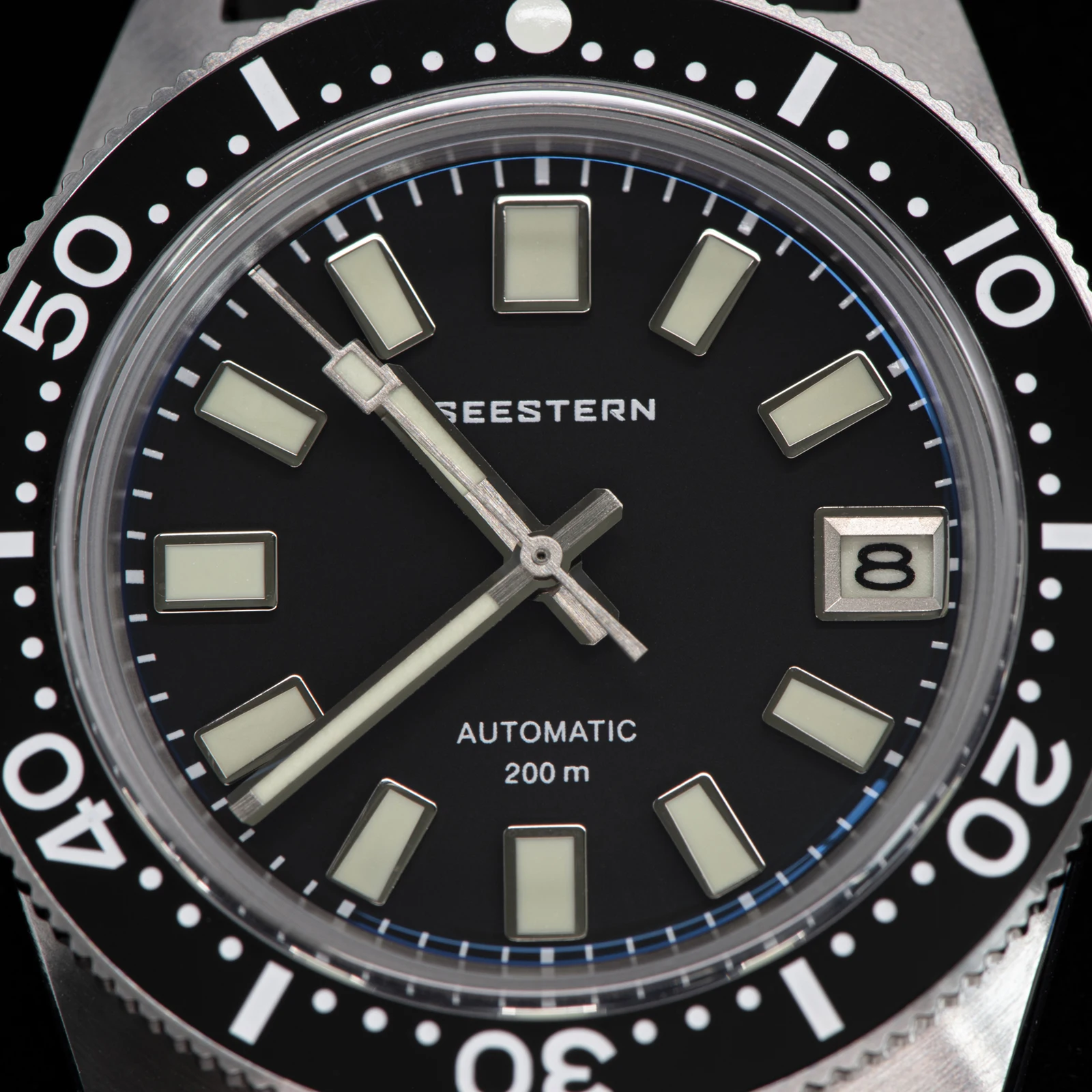 Цена Оригинальные часы SEESTERN 62MAS Diver's, диаметр 37 мм, Nh35 автоматические механические наручные часы, водонепроницаемые светящиеся колесо, ретро Pr