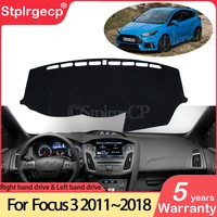 for ford focus 3 2011 2012 2013 2014 2015 2016 2017 2018 mk3 anti slip mat dashboard cover pad sunshade dashmat car accessories