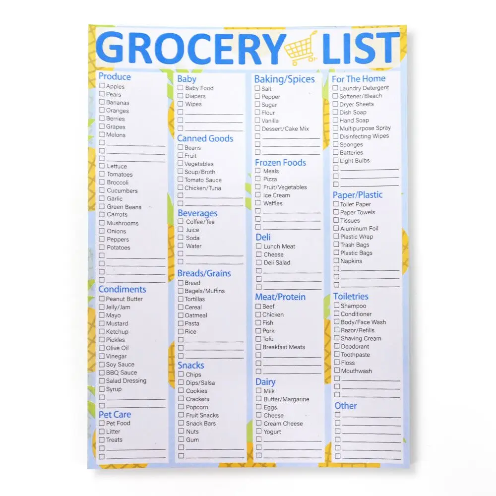 

Magnetic Whiteboard Weekly Planner Menu Meal Grocery To Do List Fridge Sticker 28 Pages with Magnet Mountings(7" x 10")