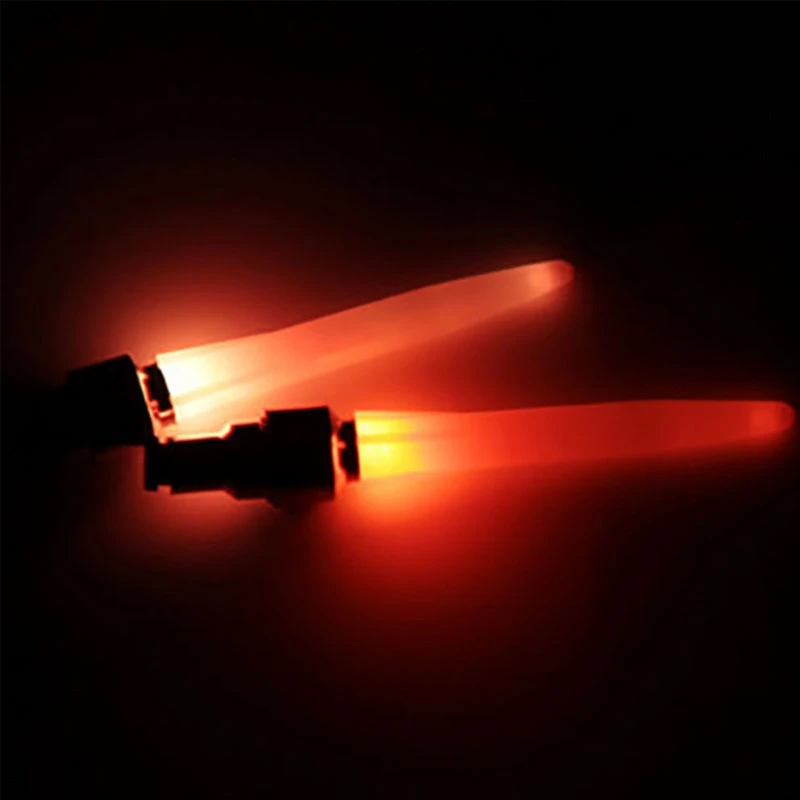 

2 Pcs Car Bike Wheel Colorful Light Bicycle Tire LED Lamp Valve Cap Neon Night