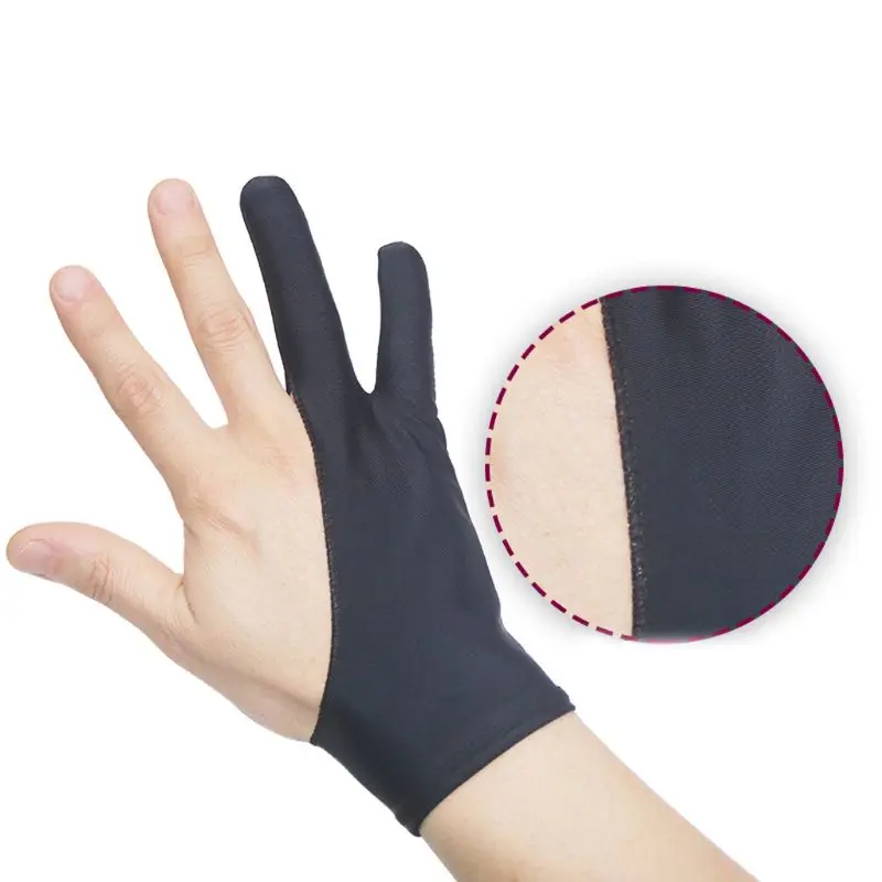 2 пальца перчатка для рисования предотвращающая контакт с экраном