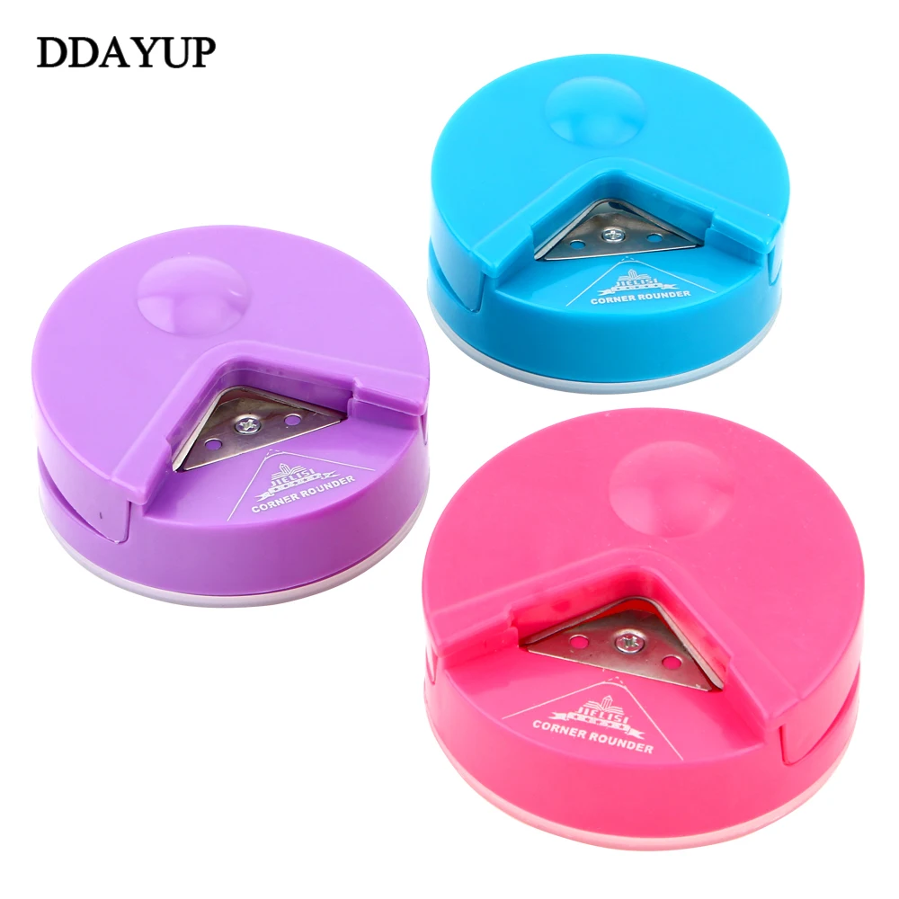 Пластиковые R4 Угловые круглые 4 мм бумажные Дырокол карты Фото Резак Инструмент