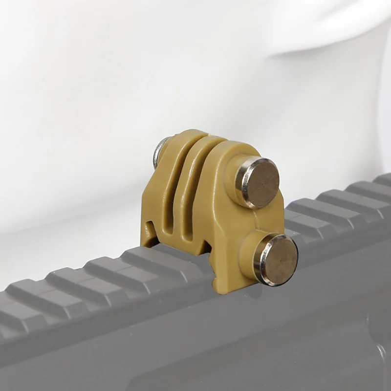 Accessories 20mm Picatinny Gun Rail Mount Airsoft Adapter Kit for GoPro Action Shot gun Hunting Rifle Camera mount | Спорт и