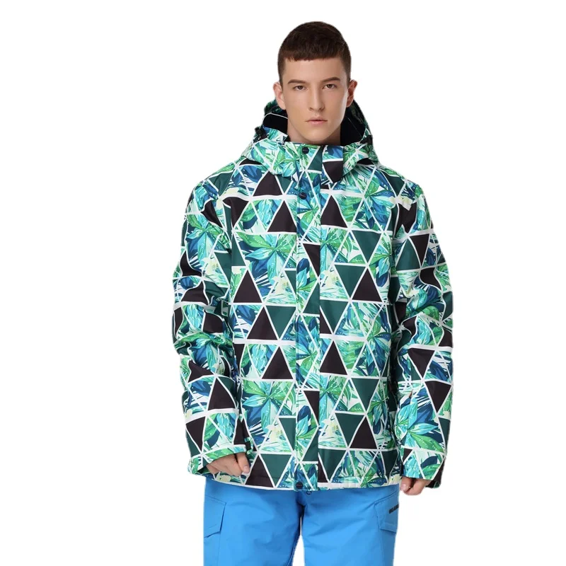 

New Ski Top Men's Windproof Warm Thickened and Breathable Anorak Ski Suit Men