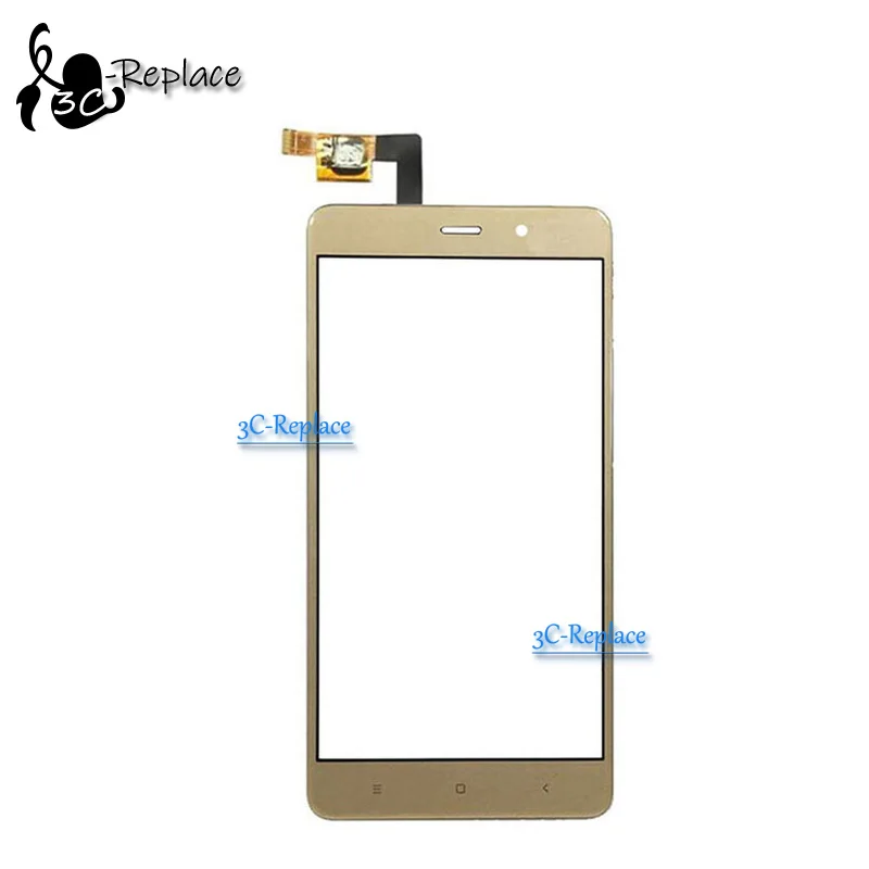 Gold Only Touch 146 мм черный/белый/золотой 5,5 дюйма для Xiaomi Redmi Note 3/Note 3 Pro ЖК-дисплей кодирующий преобразователь сенсорного экрана в сборе/только сенсорный - Цвет: Gold Only Touch