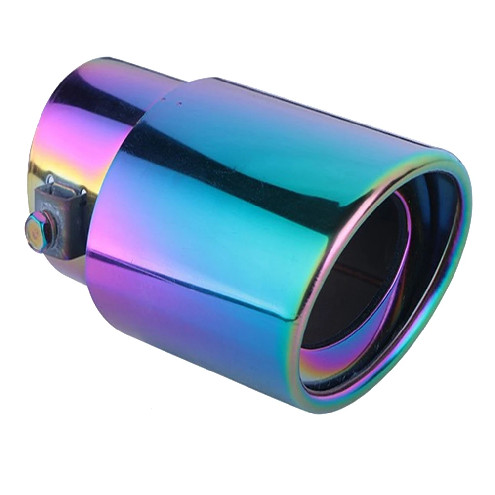 Универсальный автомобильный глушитель выхлопной трубы наконечник из