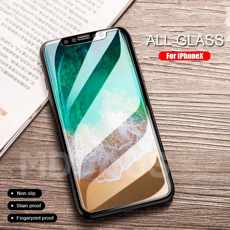0,22 мм 9H закаленное стекло для iPhone 8 7 6 6S Plus 5 5S SE Защита экрана для iPhone X XR XS 11 Pro Max защитная пленка
