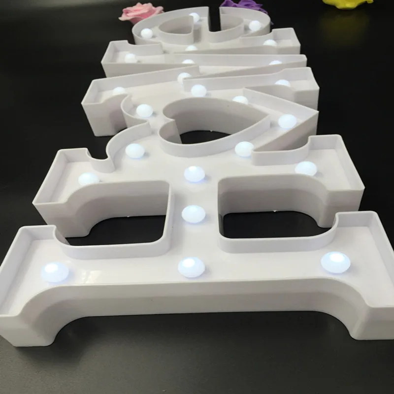 

Ins led letter decorative light home small night lamp