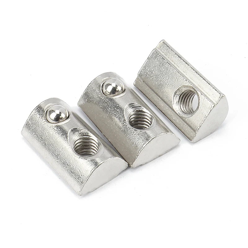 Т пружинная гайка для 3030 алюминиевый профиль полукруглый эластичный пружинный