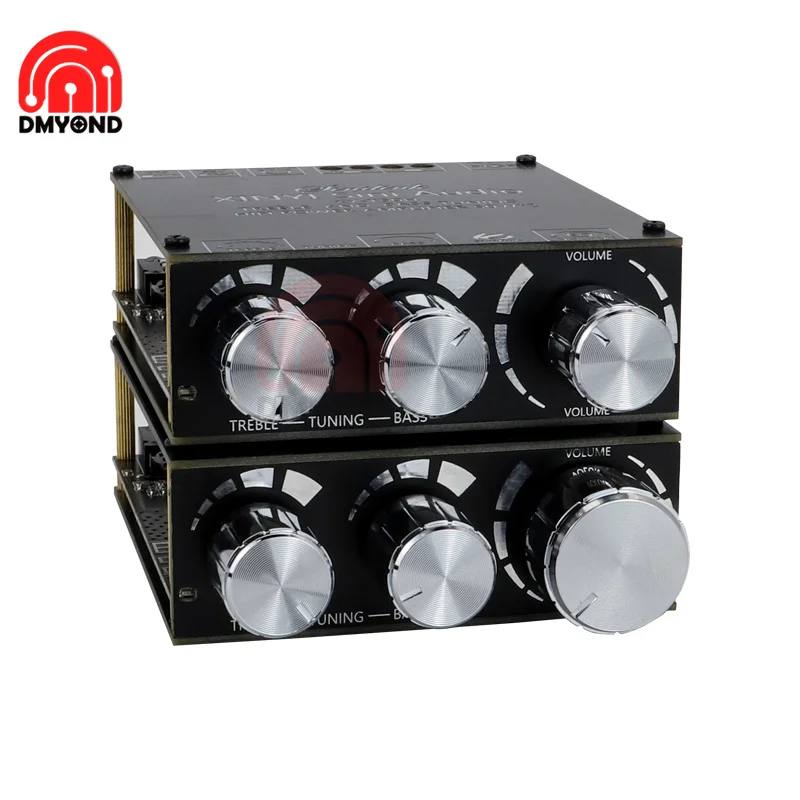 XY-T100L Bluetooth 5 0 стерео цифровой модуль усилителя мощности с передним регулировки