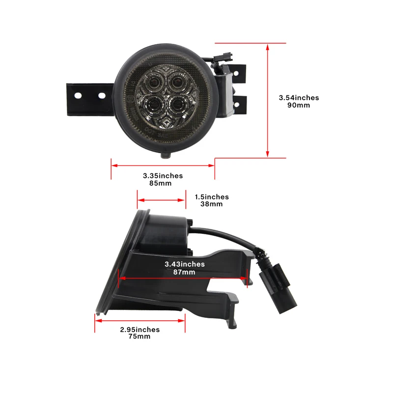 Дымчатая черная линза для Mini Cooper R50 R53 02 06 R52 04 комплект передних указателей
