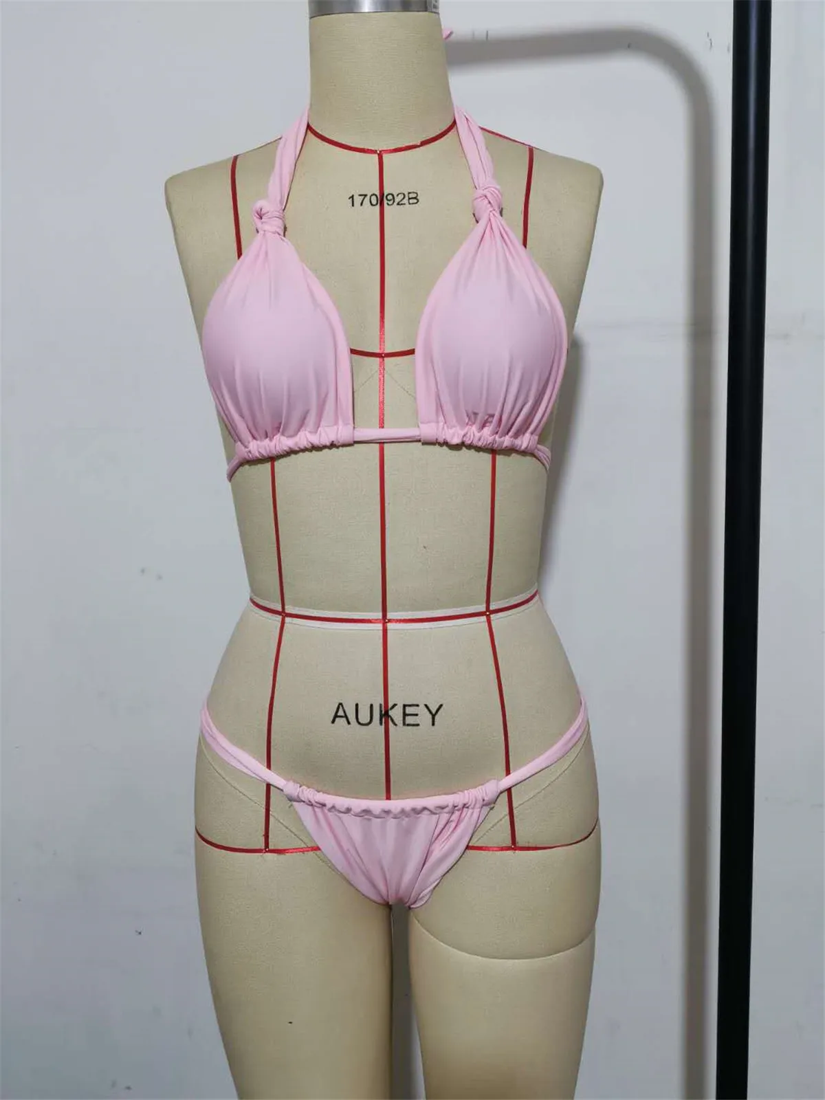2021 Повседневный Женский комплект бикини привлекательный купальник с