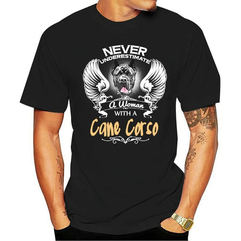 

2021 New Year t-shirt Cane Corso Dog Breed Lover -Round Neck Mens