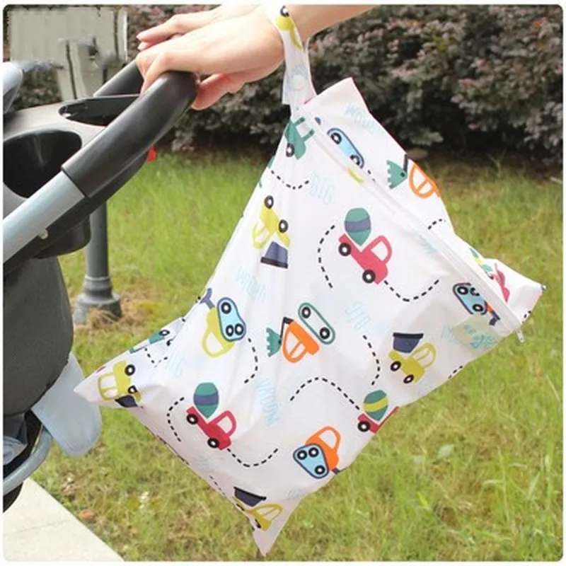 Сумка для детских подгузников 30*40 см водонепроницаемая многоразовая сумка