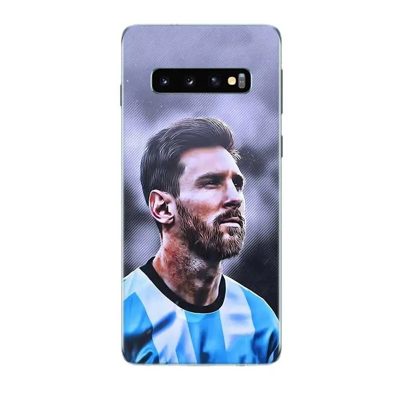 No.4 Футбол звезда номер десять силиконовый чехол для samsung Galaxy S8 S9 J4 J6 A8 A6 Plus+ J8 A7 A9 Примечание 10 Pro 9 8 S6 S7 край - Цвет: No.4