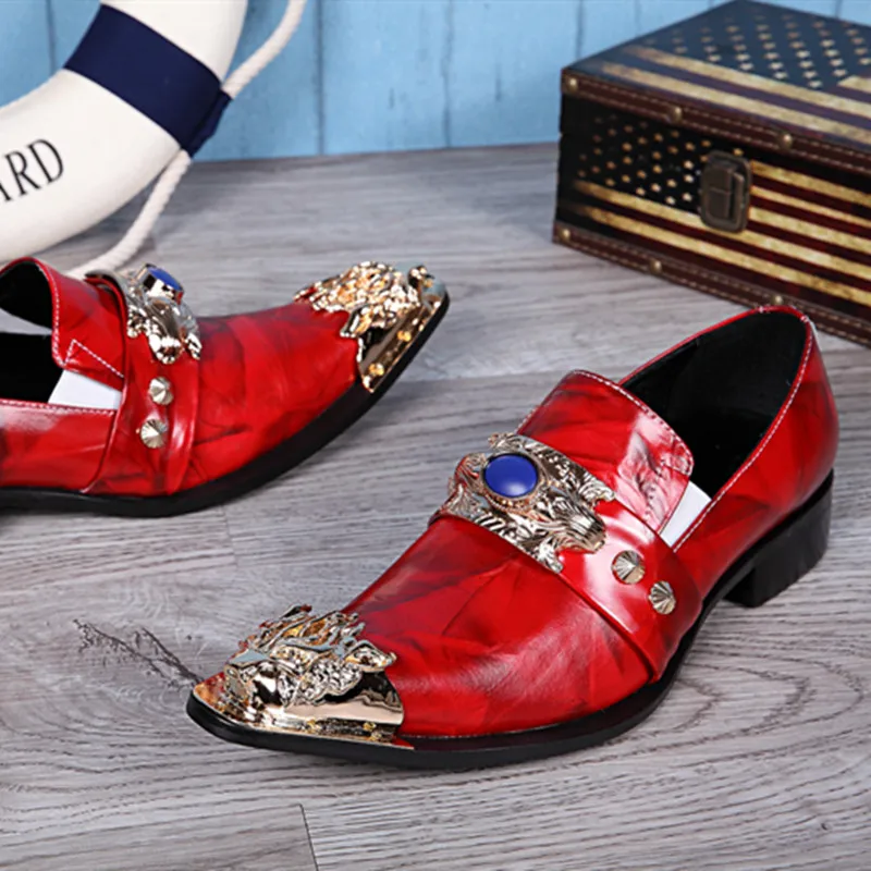 Mens Loafer Shoes Genuine Leather Luxury Handmade Formal Wedding club Party Original Design Vintage Retro Custom Casual | Обувь