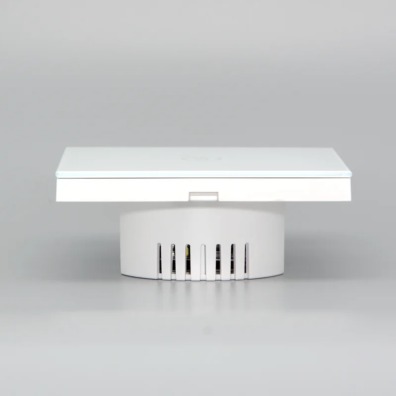Zigbee смарт сенсорный светильник переключатель без нейтральный противопожарная проводка Tuya 86 Стекло стены Панель Переключатель ЕС 1/2/3, совместим с Google Home, Alexa