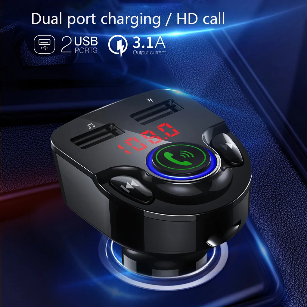 G32 FM-передатчик громкой связи автомобильный комплект Bluetooth Автомобильный MP3