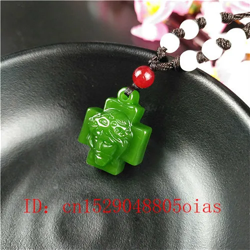 Натуральный зеленый китайский нефритовый крест подвеска ожерелье модные