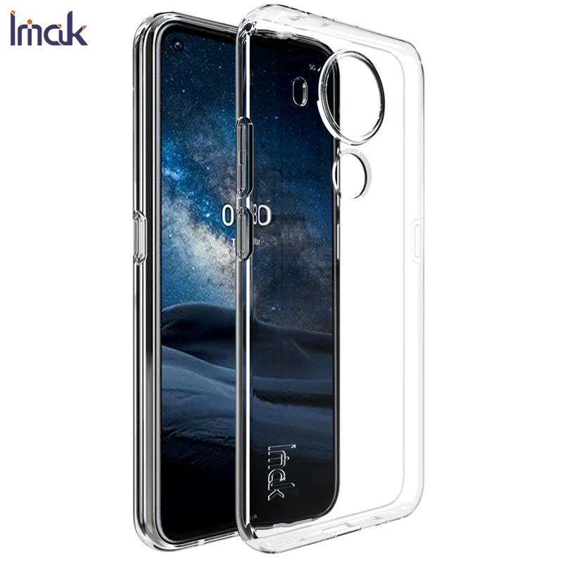 Прозрачный чехол IMAK из ТПУ для Nokia 5 4 мягкий силиконовый