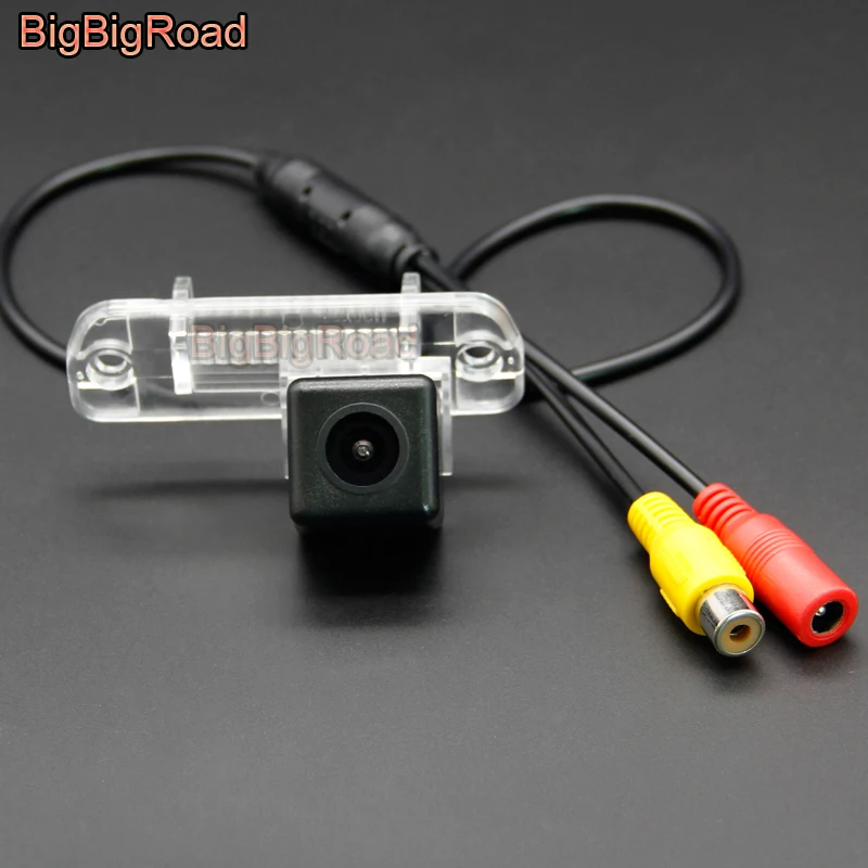

BigBigRoad Wireless Rear View CCD Camera HD Color Image For Mercedes Benz ML350 W203 W211 W209 B200 A160 W219 R Class R350 R500