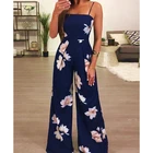 Женская одежда, летний Удобный Повседневный Комбинезон в полоску без рукавов, комбинезон