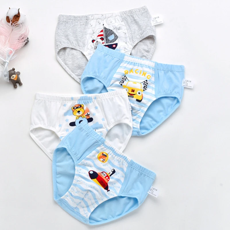 От 2 до 9 лет для мальчиков детские трусы боксеры Мягкие Трусы маленьких хлопковые