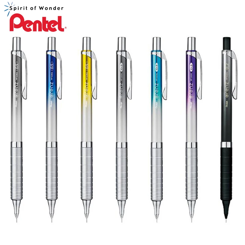 1 шт. автоматический карандаш Pentel XPP1005G градиентный цвет 0 5/0 3/0 2 мм металлический