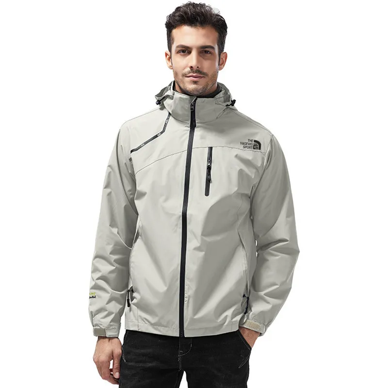 Зимняя Мужская Уличная теплая водонепроницаемая куртка для походов и кемпинга