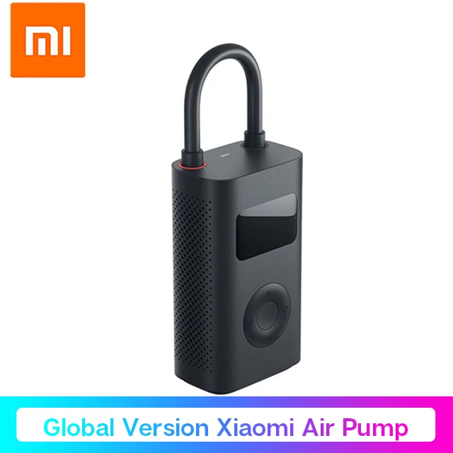 Global Version Xiao mi воздушный насос mi портативный воздушный компрессор для шин Портативный электрический насос для автомобиля, велосипеда, футбола, мотоцикла - Цвет: Global Version