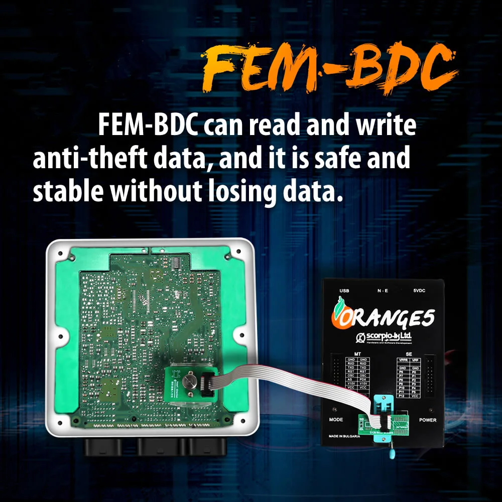 Чип OEM FEM BDC 95128/95256 адаптер для считывания данных с защитой от кражи 8 контактный