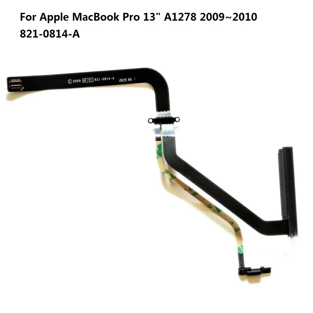 A1278 821-0814-A Для 10 шт./лот Apple MacBook Pro 13 ''A1278/15" A1286/1" A1297/Mac Mini A1347/Unibody 13" A1342 жесткий диск гибкий кабель HDD - Цвет: A1278 821-0814-A
