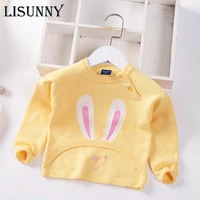 girls sweater pullover 2021 new autumn winter embroidery rabbit baby sweaters children jumper toddler pullover kids clothes 0 5y