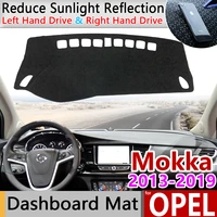 for opel mokka anti slip mat dashboard cover pad sunshade dashmat protect carpet car accessories vauxhall mokka x 2014 2015 2017