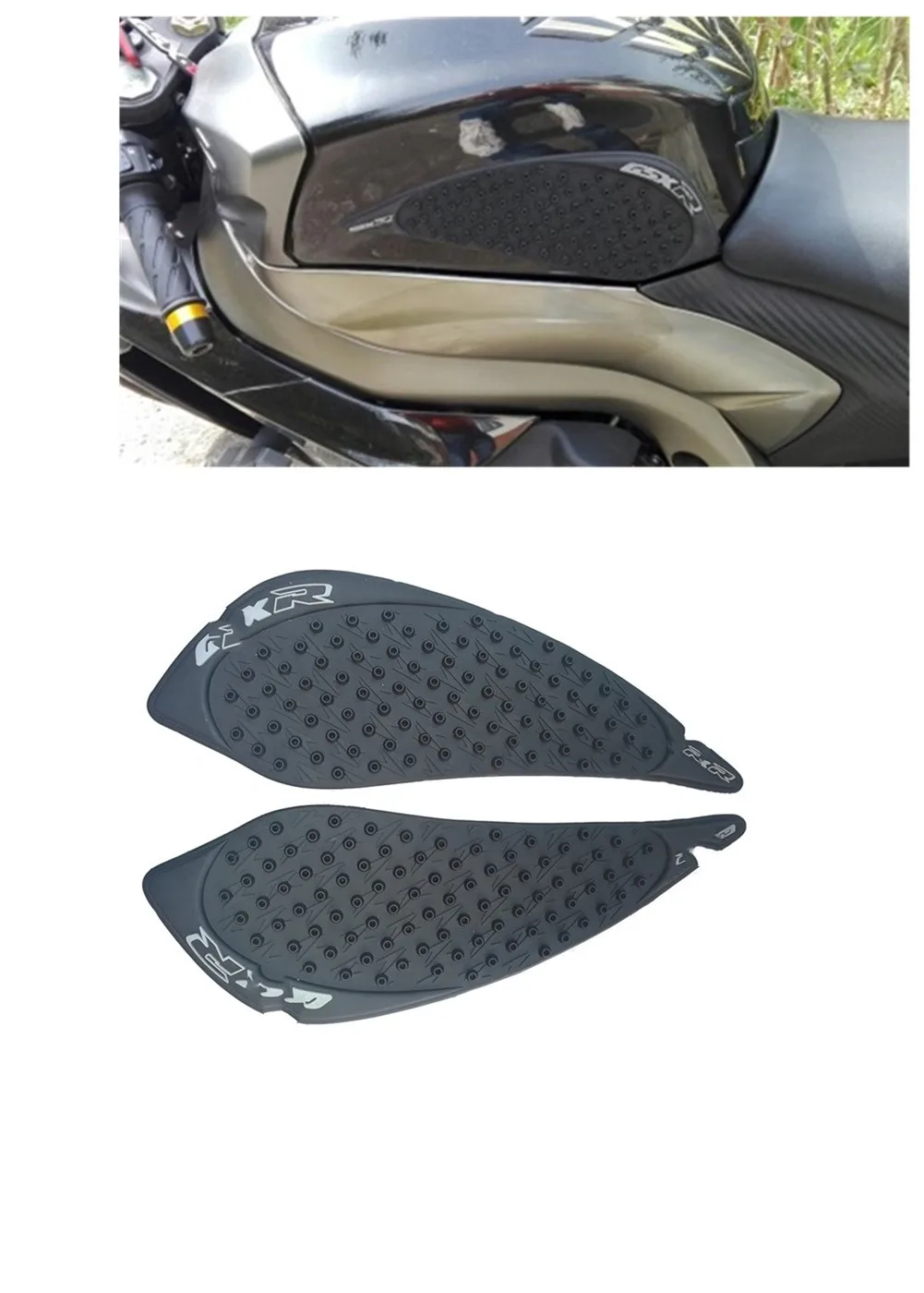 Для Suzuki GSX-R 1000 GSX-R1000 2009-2015 GSXR мотоцикла 3M Нескользящие Танк Pad Сторона газа Колено
