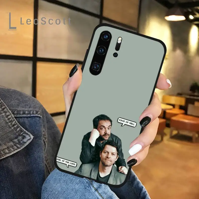 

SAM DEAN CASTIEL WINCHESTER Phone Case For Huawei honor Mate P 9 10 20 30 40 Pro 10i 7 8 a x Lite nova 5t