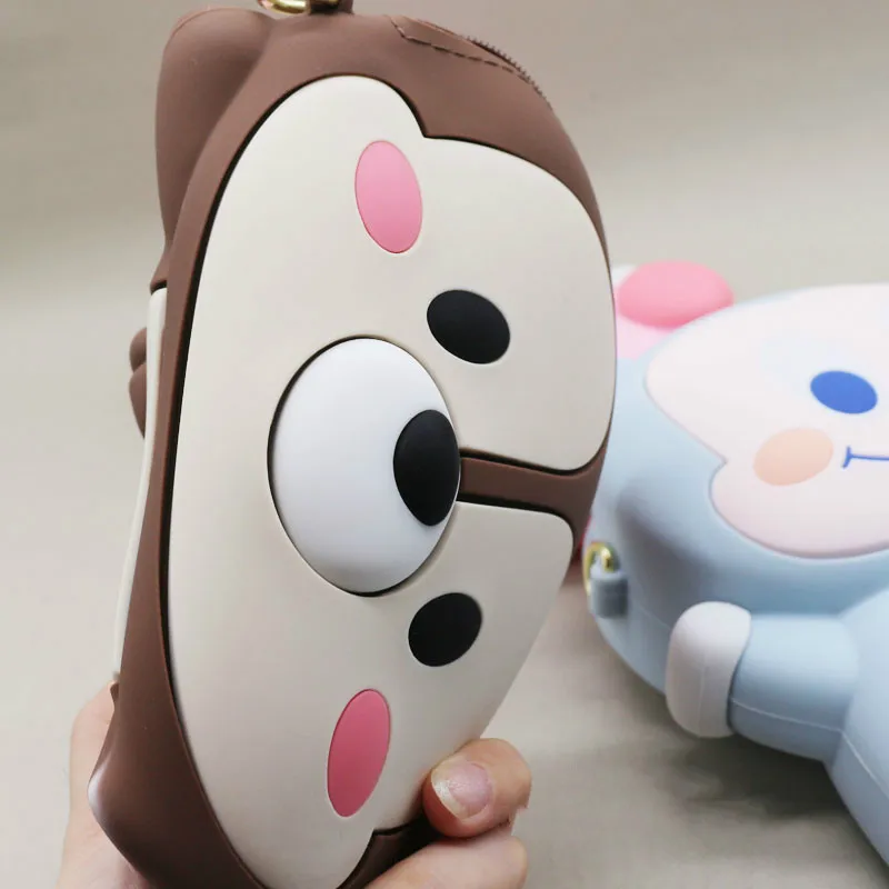 Женская Мягкая силиконовая сумка на плечо Большая вместительная Ретро