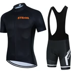 Трикотажный комплект для езды на велосипеде STRAVA, летняя одежда для езды на горном велосипеде, дышащая Спортивная одежда для езды на горном велосипеде, Мужская одежда для езды на велосипеде, 2022