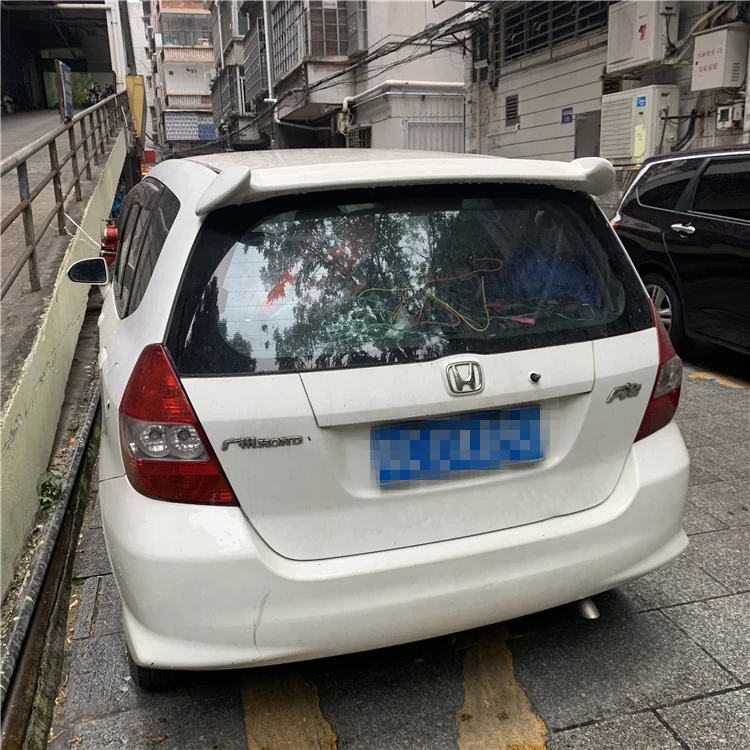 Спойлер для заднего крыла автомобиля из АБС пластика Honda Jazz спойлер YYK 2004