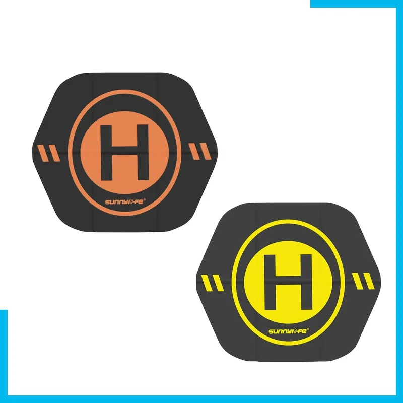 

Посадочная площадка для дрона 55 см для DJI FPV Mavic Mini 2 SE Air 2 S Mavic 2 FIMI X8SE, быстроскладывающаяся Двусторонняя Водонепроницаемая искусственная кож...