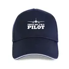 Новинка 2021, лидер продаж, бейсболка TRUST ME IM A PILOT, Мужская Бейсболка унисекс, летающий самолет, подарок для авиации
