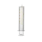 Стеклянный шприц, стеклянный многоразовый пробоотборник 50 мл, стеклянный диспенсер для инъекций глицерина, шприц для клизмы, лабораторное стекло, посуда 50 куб. См 1  PK