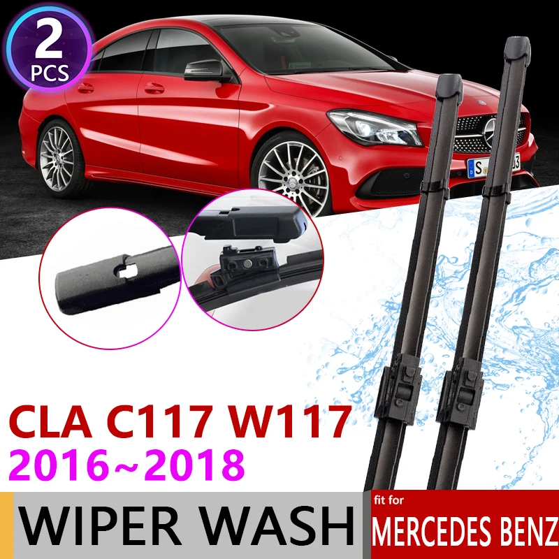 

Для Mercedes Benz CLA C117 W117 2016 ~ 2018 2017 лобового стекла автомобиля CLA180 CLA200 CLA220 CLA250 CLA45 AMG автомобильные аксессуары Автомобильные щетки стеклоочистител...