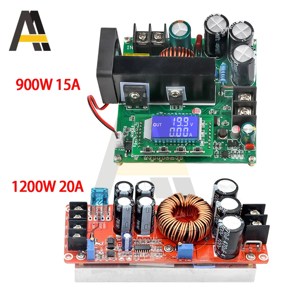 DC-DC 8-60V to 10-120V Step Up Module светодиодный Control Boost Converter 900W 15A 1200W 20A трансформатор