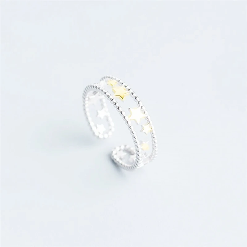 Двухслойные открытые кольца SRI338 с эффектом памяти для студентов 925 пробы