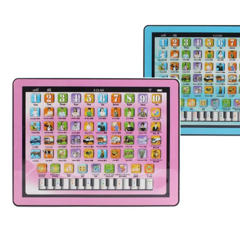 Планшет Игрушки для раннего обучения машина с сенсорным экраном Родитель