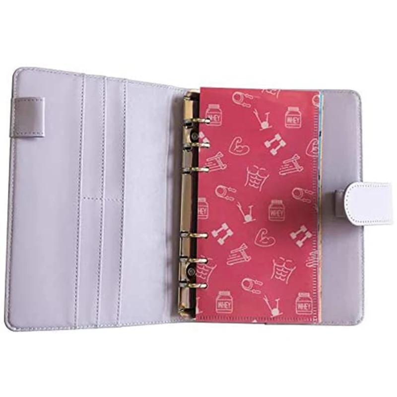 

Cash Budget Envelope Wallet, 12 Perforated Vertical Opening Envelope, Binder Note for Budgeting and Saving Money Blue