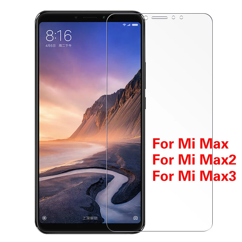 Закаленное стекло JGKK 9H для Xiaomi Mi Max 2 Max3 3 Pro Защитное экрана Max2 | Мобильные телефоны