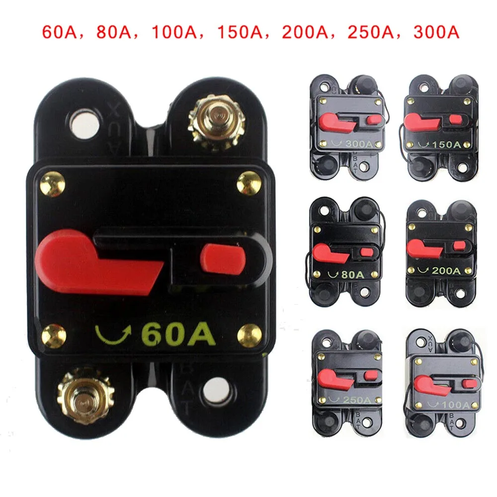 

Marine Circuit Breaker Stereo Waterproof Black Accessory Parts Replacement